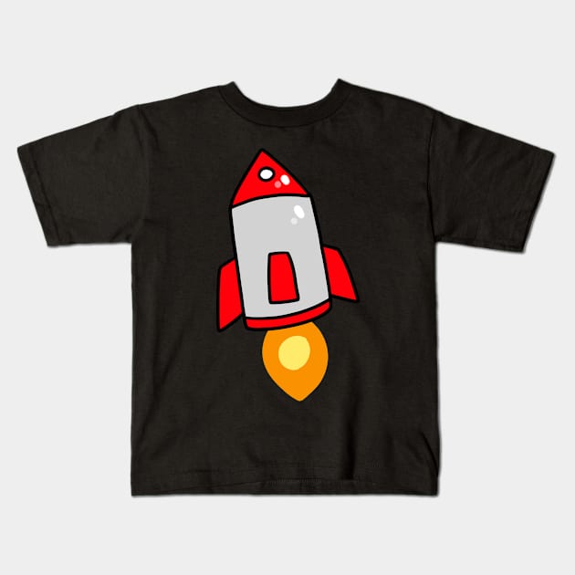 Cute Rocket Kids T-Shirt by saradaboru